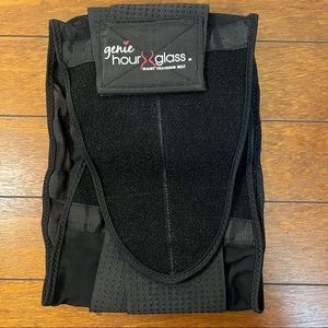 Genie Hour Glass Black Waist Training Belt Sz Small  NIP